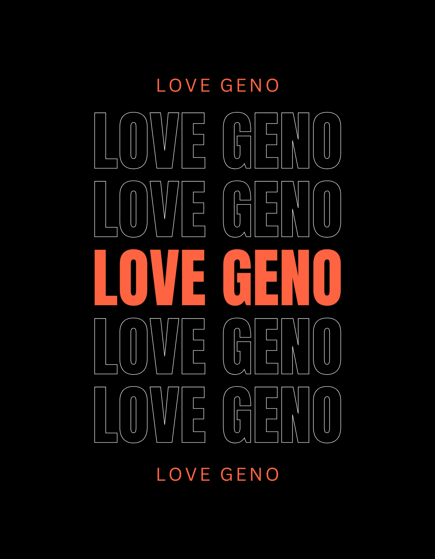 Love Geno "American Red Wine"