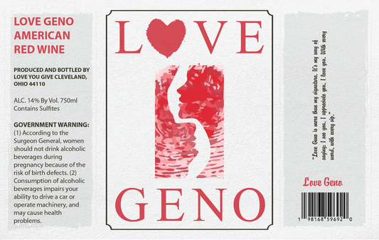 Love Geno "American Red Wine"